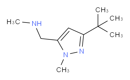 [(3-tert-butyl-1-methyl-1H-pyrazol-5-yl)methyl](methyl)amine