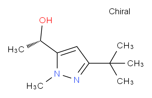 (1S)-1-(3-tert-butyl-1-methyl-1H-pyrazol-5-yl)ethan-1-ol
