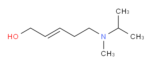 5-[methyl(propan-2-yl)amino]pent-2-en-1-ol