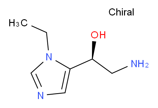(1S)-2-amino-1-(1-ethyl-1H-imidazol-5-yl)ethan-1-ol