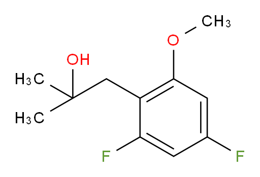 1-(2,4-difluoro-6-methoxyphenyl)-2-methylpropan-2-ol
