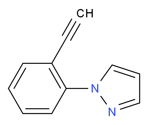 1-(2-ethynylphenyl)-1H-pyrazole