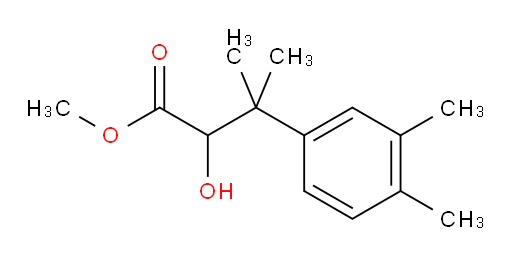 methyl 3-(3,4-dimethylphenyl)-2-hydroxy-3-methylbutanoate