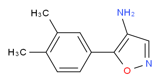 5-(3,4-dimethylphenyl)-1,2-oxazol-4-amine