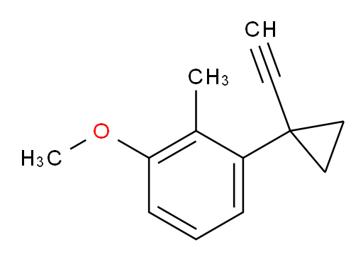 1-(1-ethynylcyclopropyl)-3-methoxy-2-methylbenzene
