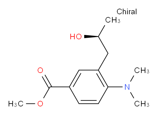 methyl 4-(dimethylamino)-3-[(2S)-2-hydroxypropyl]benzoate