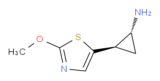 rac-(1R,2R)-2-(2-methoxy-1,3-thiazol-5-yl)cyclopropan-1-amine