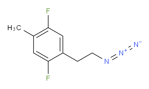 1-(2-azidoethyl)-2,5-difluoro-4-methylbenzene
