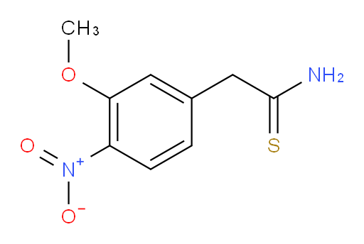 2-(3-methoxy-4-nitrophenyl)ethanethioamide