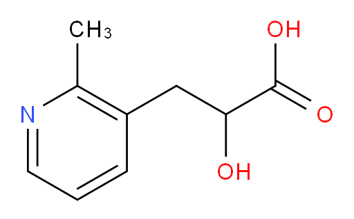 2-hydroxy-3-(2-methylpyridin-3-yl)propanoic acid