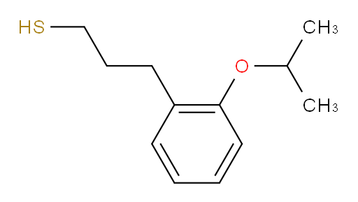3-[2-(propan-2-yloxy)phenyl]propane-1-thiol