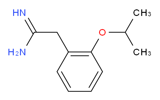 2-[2-(propan-2-yloxy)phenyl]ethanimidamide