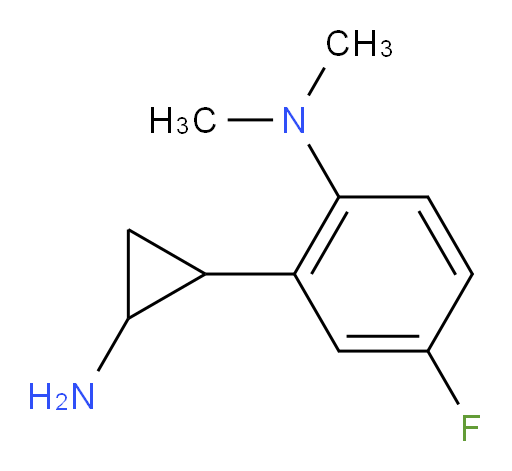 2-(2-aminocyclopropyl)-4-fluoro-N,N-dimethylaniline