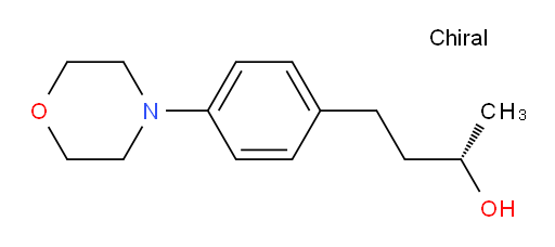 (2S)-4-[4-(morpholin-4-yl)phenyl]butan-2-ol