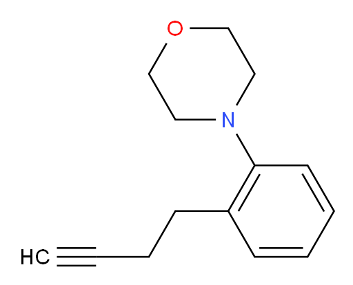 4-[2-(but-3-yn-1-yl)phenyl]morpholine