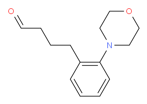 4-[2-(morpholin-4-yl)phenyl]butanal