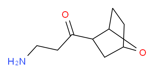 3-amino-1-{7-oxabicyclo[2.2.1]heptan-2-yl}propan-1-one