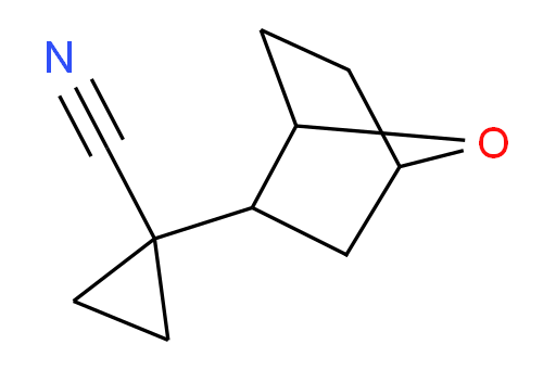 1-{7-oxabicyclo[2.2.1]heptan-2-yl}cyclopropane-1-carbonitrile