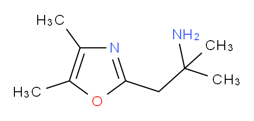 1-(dimethyl-1,3-oxazol-2-yl)-2-methylpropan-2-amine