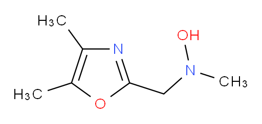 N-[(dimethyl-1,3-oxazol-2-yl)methyl]-N-methylhydroxylamine