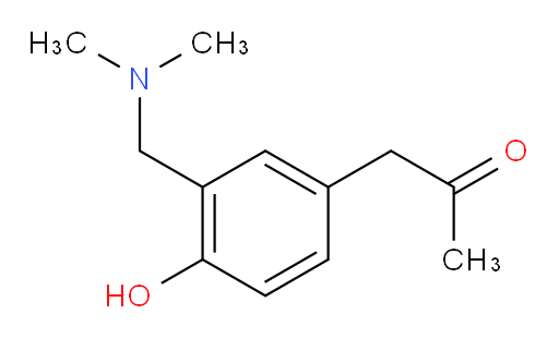 1-{3-[(dimethylamino)methyl]-4-hydroxyphenyl}propan-2-one