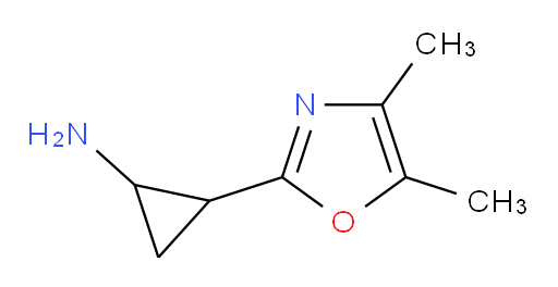 2-(dimethyl-1,3-oxazol-2-yl)cyclopropan-1-amine
