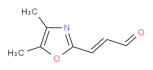 3-(dimethyl-1,3-oxazol-2-yl)prop-2-enal