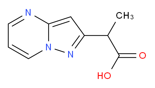 2-{pyrazolo[1,5-a]pyrimidin-2-yl}propanoic acid