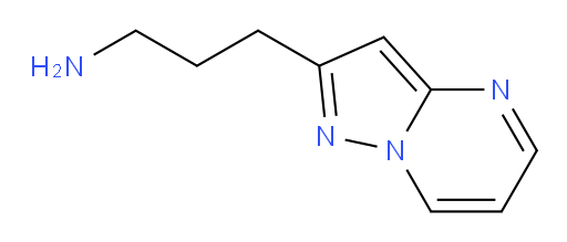 3-{pyrazolo[1,5-a]pyrimidin-2-yl}propan-1-amine