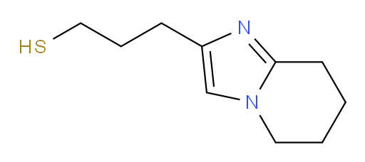 3-{5H,6H,7H,8H-imidazo[1,2-a]pyridin-2-yl}propane-1-thiol