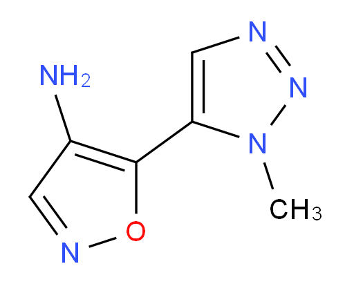 5-(1-methyl-1H-1,2,3-triazol-5-yl)-1,2-oxazol-4-amine