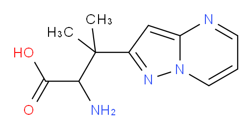 2-amino-3-methyl-3-{pyrazolo[1,5-a]pyrimidin-2-yl}butanoic acid