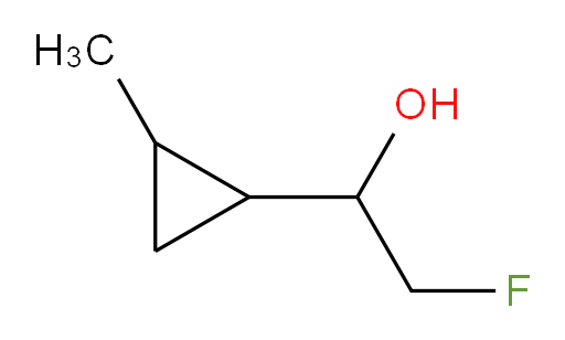 2-fluoro-1-(2-methylcyclopropyl)ethan-1-ol