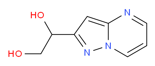 1-{pyrazolo[1,5-a]pyrimidin-2-yl}ethane-1,2-diol