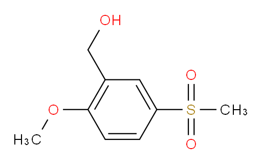 (5-methanesulfonyl-2-methoxyphenyl)methanol