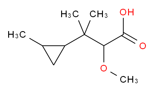 2-methoxy-3-methyl-3-(2-methylcyclopropyl)butanoic acid