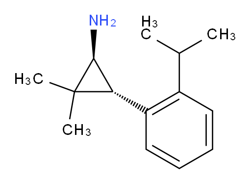 rac-(1R,3S)-2,2-dimethyl-3-[2-(propan-2-yl)phenyl]cyclopropan-1-amine