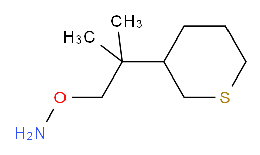 O-[2-methyl-2-(thian-3-yl)propyl]hydroxylamine