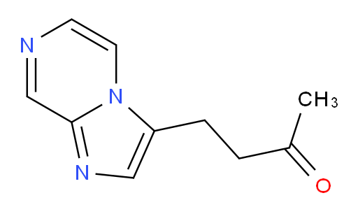 4-{imidazo[1,2-a]pyrazin-3-yl}butan-2-one