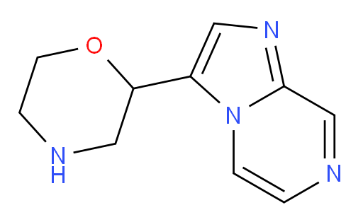 2-{imidazo[1,2-a]pyrazin-3-yl}morpholine
