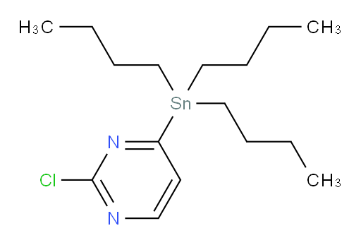 2-chloro-4-(tributylstannyl)pyrimidine