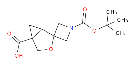 1-[(tert-butoxy)carbonyl]-3'-oxaspiro[azetidine-3,2'-bicyclo[3.1.0]hexane]-5'-carboxylic acid