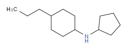 N-cyclopentyl-4-propylcyclohexan-1-amine