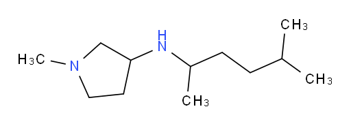 1-methyl-N-(5-methylhexan-2-yl)pyrrolidin-3-amine