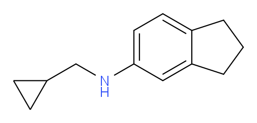 N-(cyclopropylmethyl)-2,3-dihydro-1H-inden-5-amine