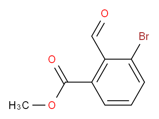 methyl 3-bromo-2-formylbenzoate