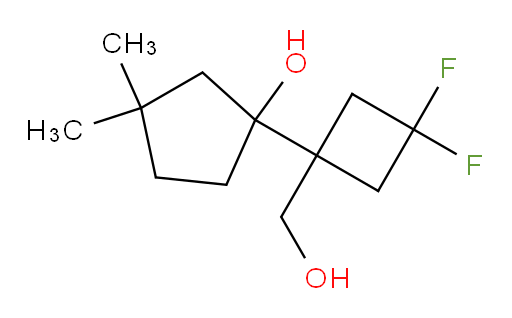 1-[3,3-difluoro-1-(hydroxymethyl)cyclobutyl]-3,3-dimethylcyclopentan-1-ol