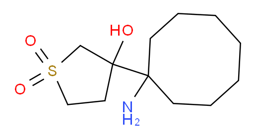 3-(1-aminocyclooctyl)-3-hydroxy-1lambda6-thiolane-1,1-dione
