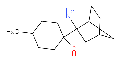 1-{2-aminobicyclo[2.2.1]heptan-2-yl}-4-methylcyclohexan-1-ol