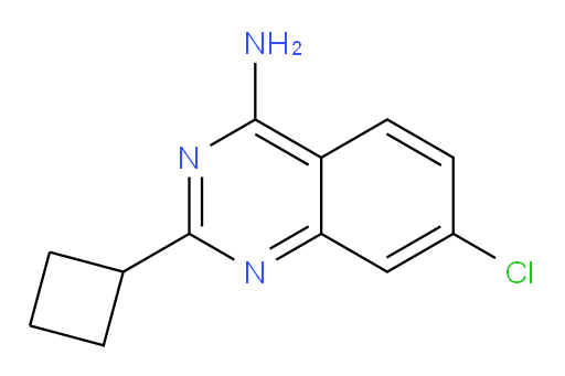 7-chloro-2-cyclobutylquinazolin-4-amine